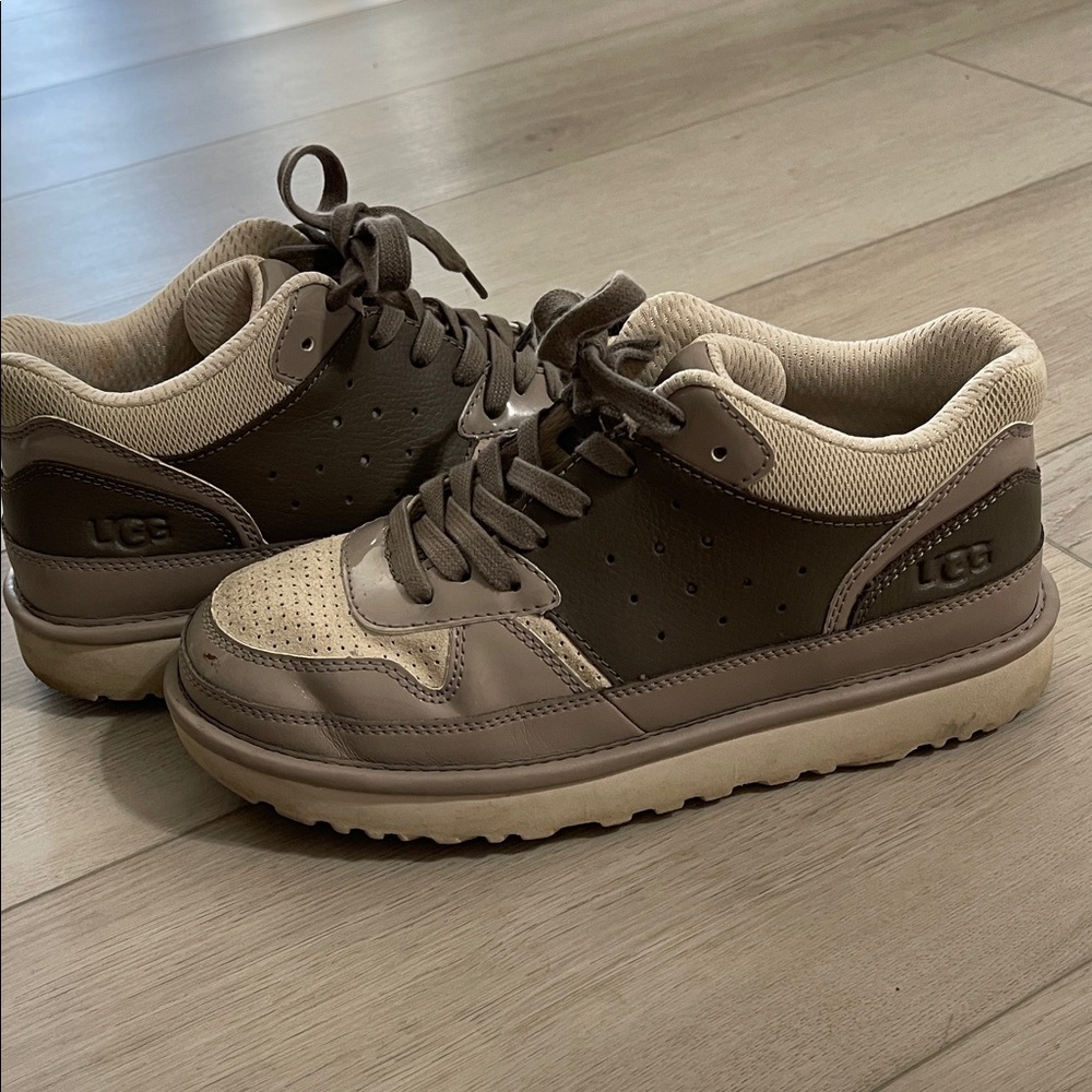 UGG Tan and Brown Sneakers